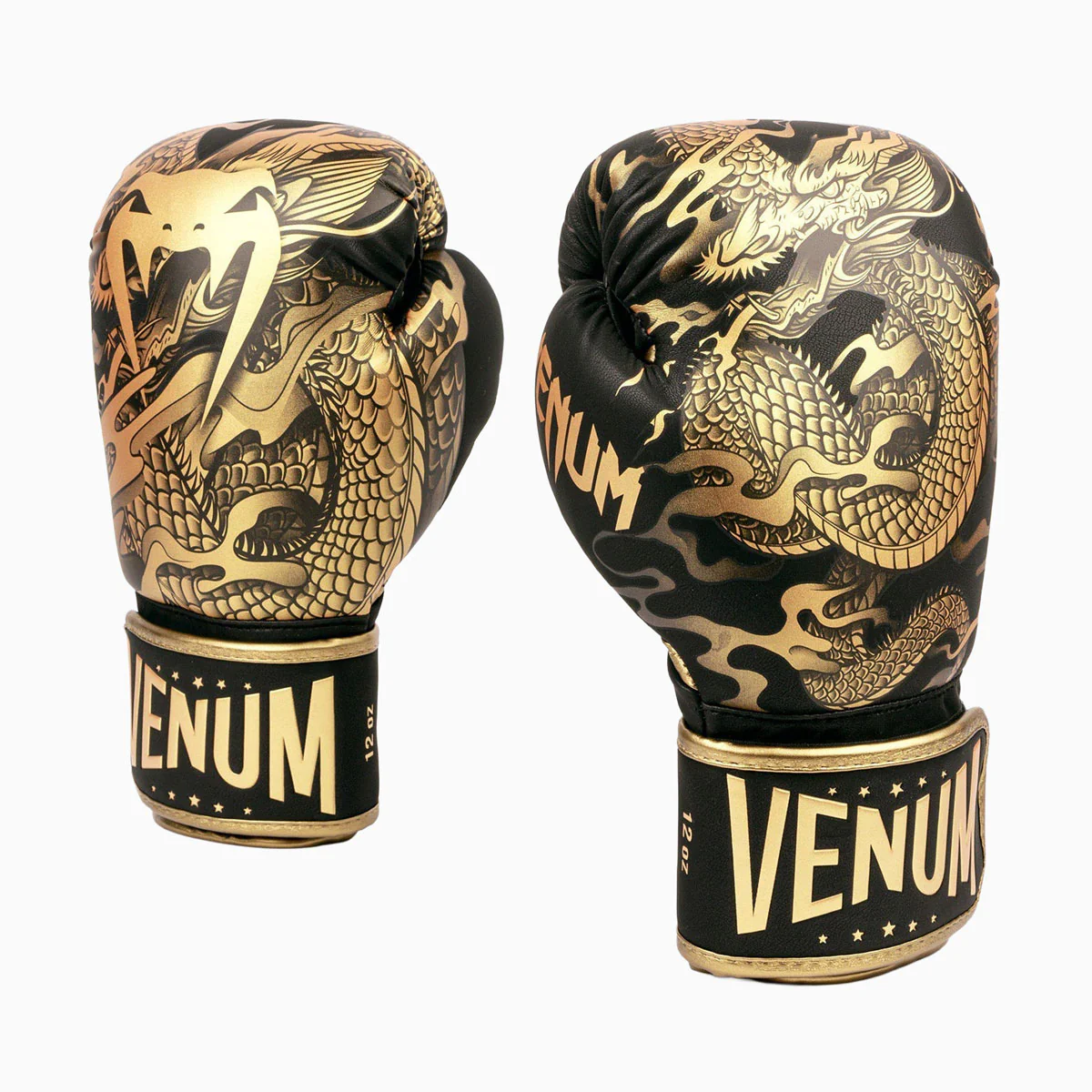 Luvas de Boxe Venum Dragon's Flight Preto-bronze  - Image 2