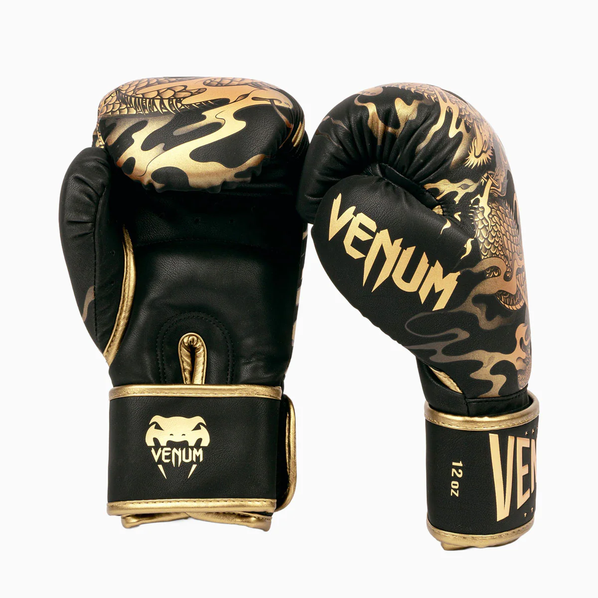 Luvas de Boxe Venum Dragon's Flight Preto-bronze  - Image 3