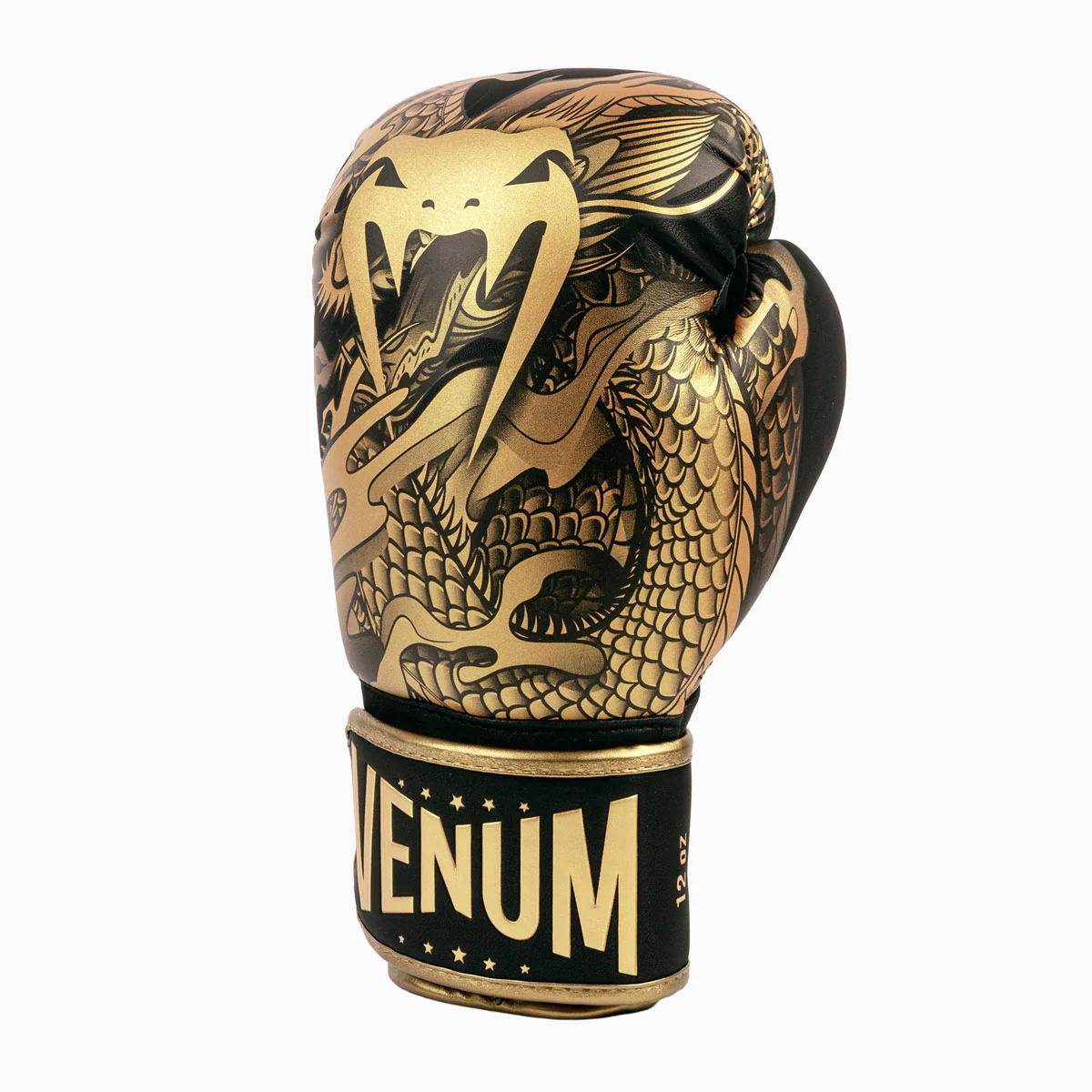 Luvas de Boxe Venum Dragon's Flight Preto-bronze  - Image 4