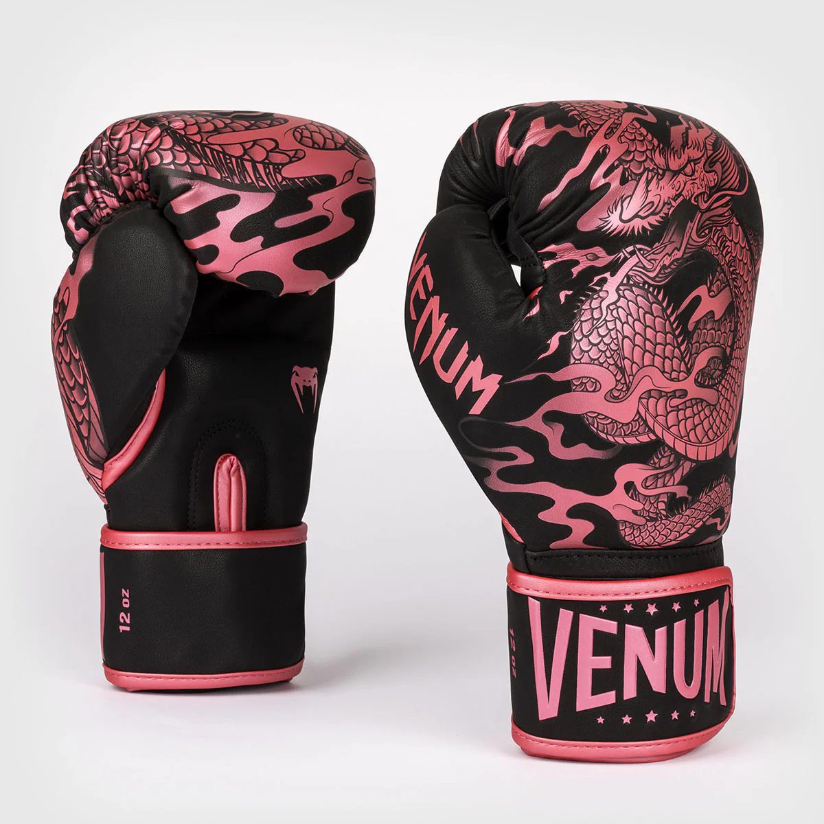 Luvas de Boxe Venum Dragon's Flight Preto-rosa  - Image 2