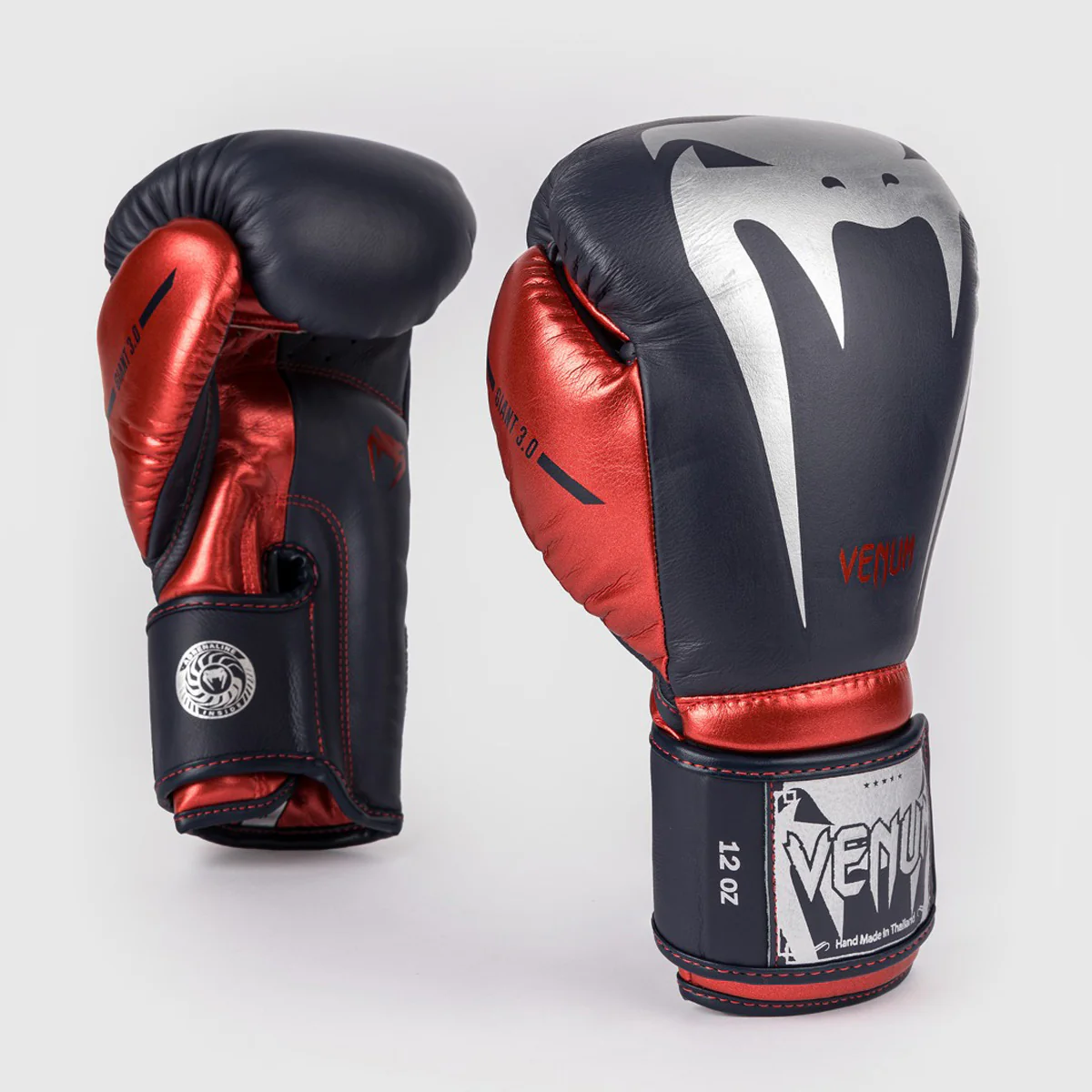 Luvas de Boxe Venum Giant 3.0 Edição Especial Azul marinho-vermelho 