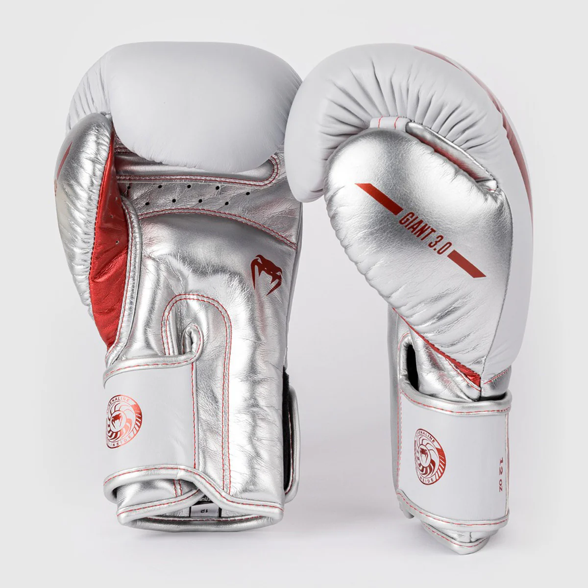 Luvas de Boxe Venum Giant 3.0 Edição Especial Vermelho-prata  - Image 3