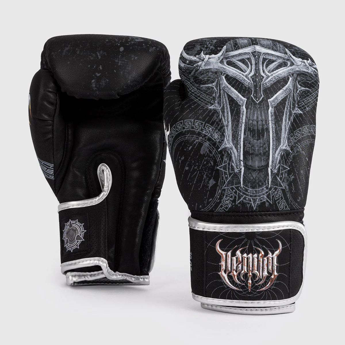 Luvas de Boxe Venum Gladiator 5.0 Preto Prata  - Image 3