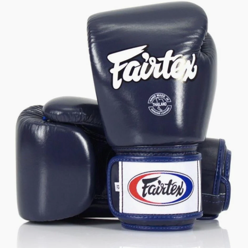 Luvas de Muay Thai Fairtex BGV1 Azul 
