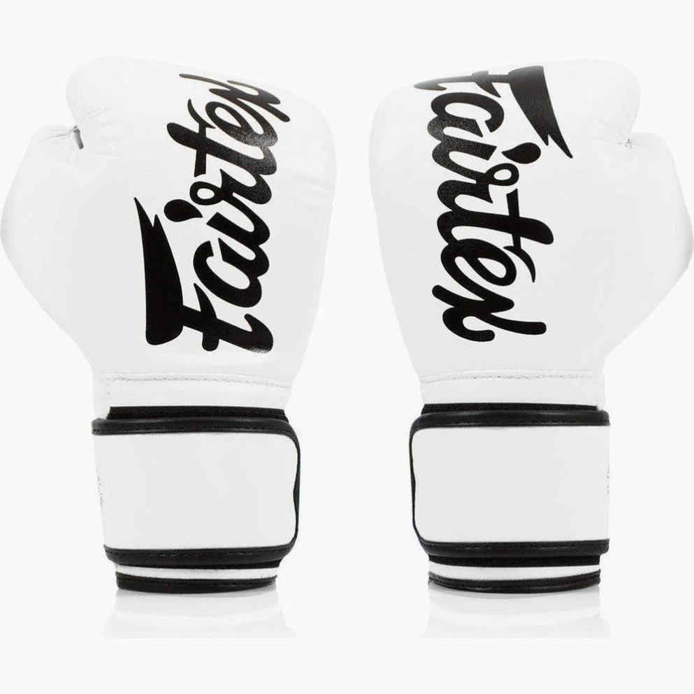 Luvas de Muay Thai Fairtex BGV14 Branco - Image 2