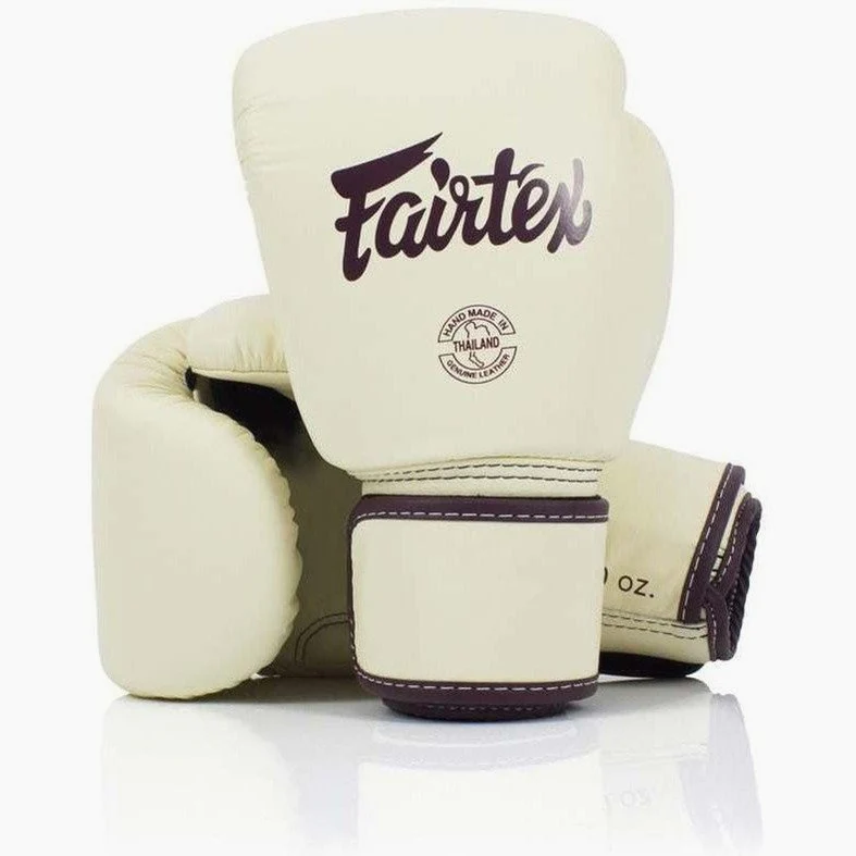 Luvas de Muay Thai Fairtex BGV16 Caqui