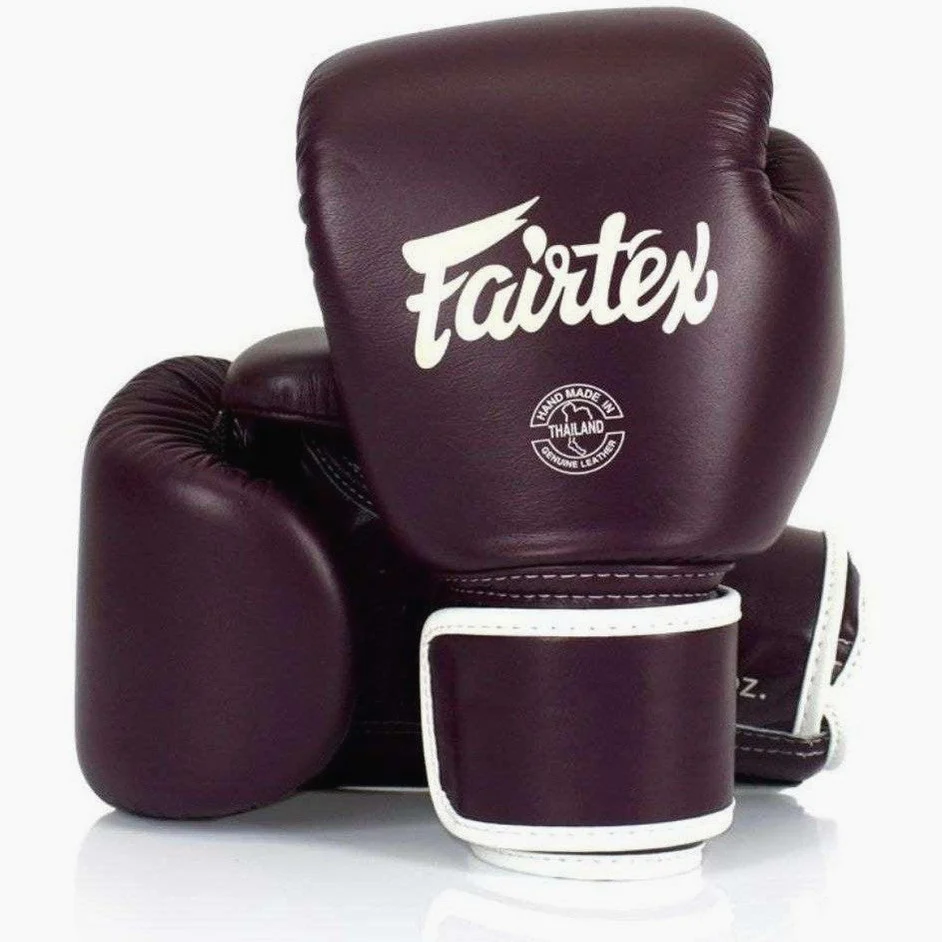 Luvas de Muay Thai Fairtex BGV16 Marrom 