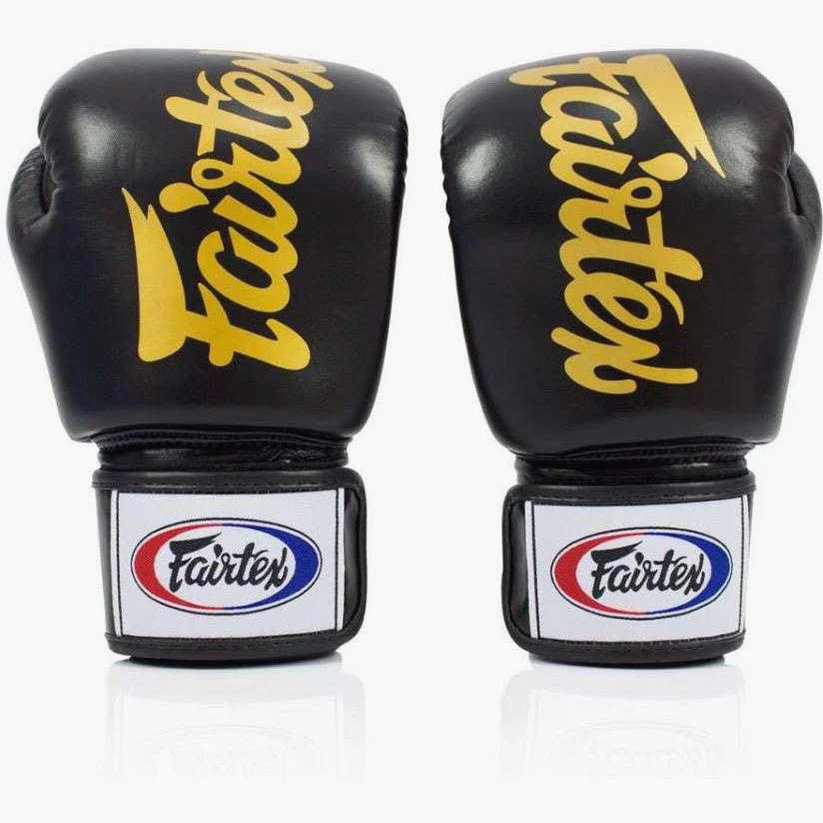 Luvas de Muay Thai Fairtex BGV19 Deluxe Preto  - Image 2