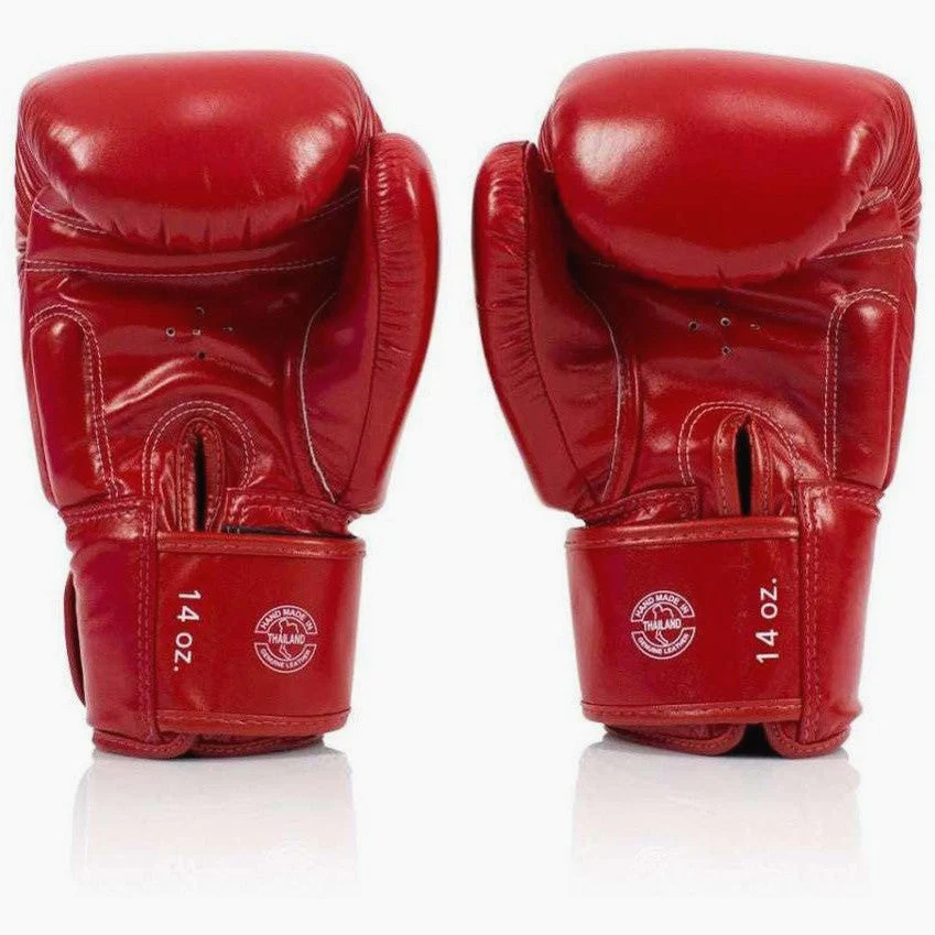 Luvas de Muay Thai Fairtex BGV19 Deluxe Vermelho  - Image 4