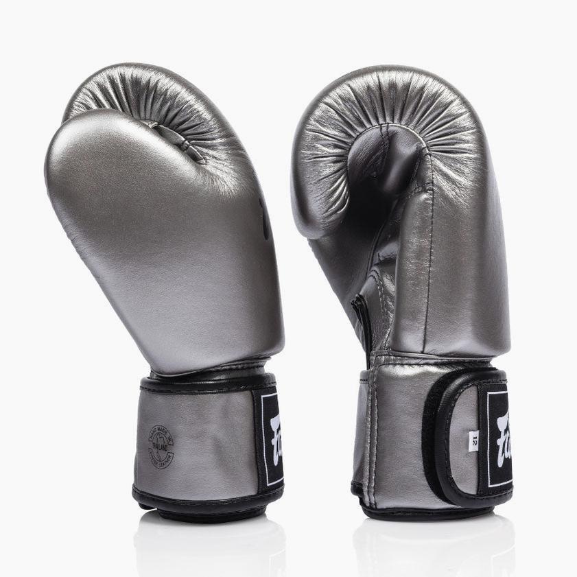 Luvas de Muay Thai Fairtex BGV1C-Plus Gun Metallic  - Image 4