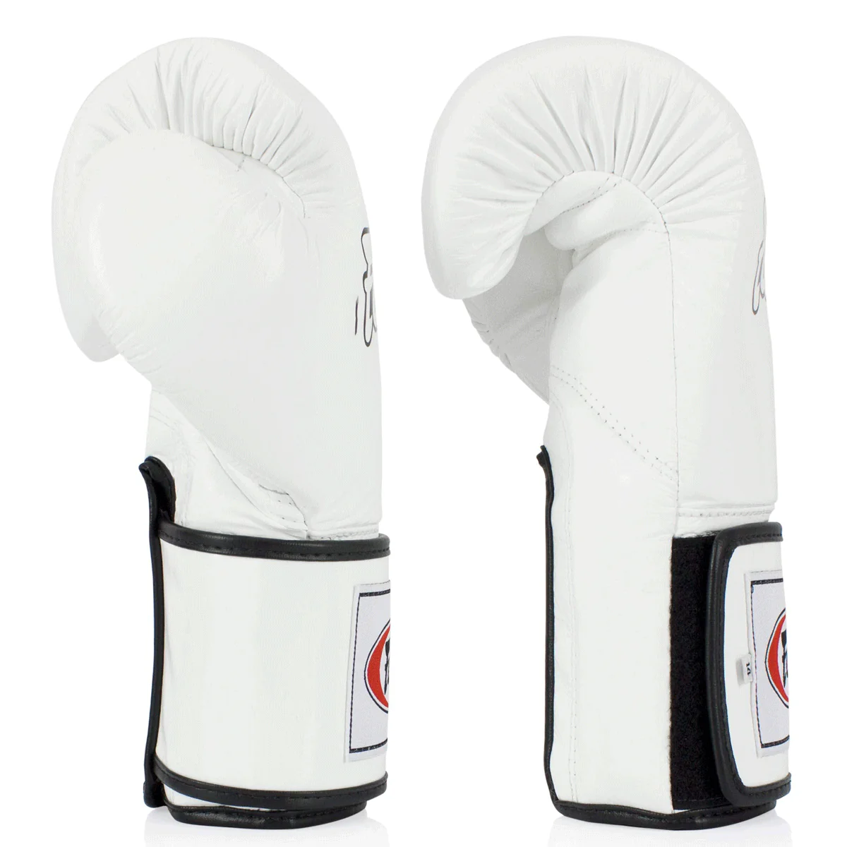 Luvas de Muay Thai Fairtex BGV5 Super Sparring Branco - Image 3