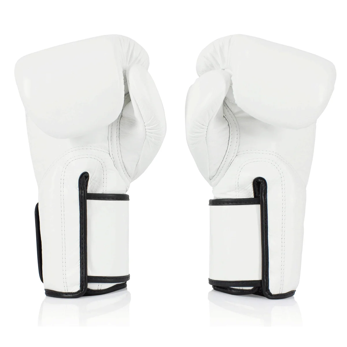 Luvas de Muay Thai Fairtex BGV5 Super Sparring Branco - Image 4