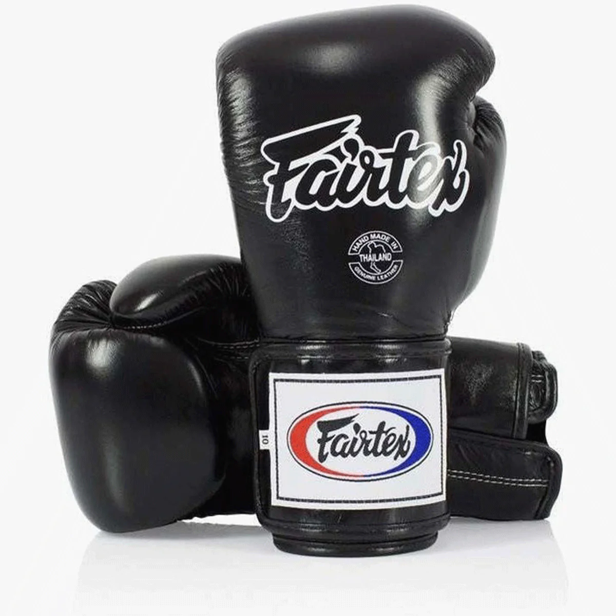 Luvas de Muay Thai Fairtex BGV5 Super Sparring Preto 
