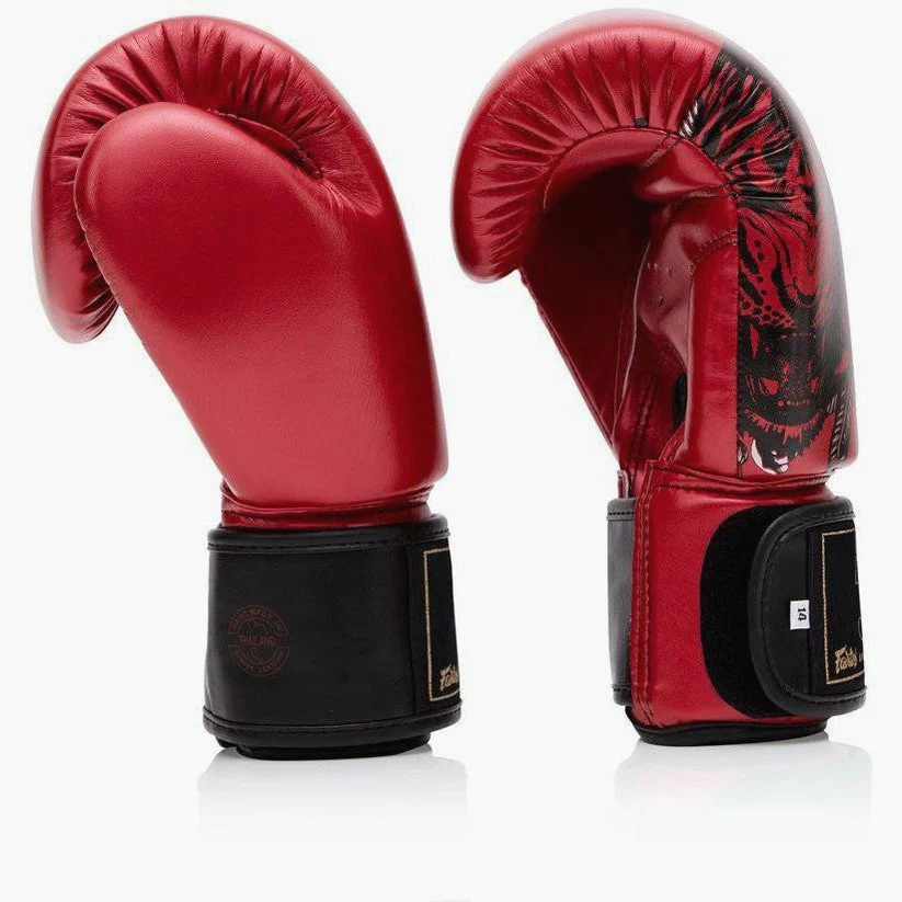Luvas de Muay Thai Fairtex Golden Jubilee - Image 3