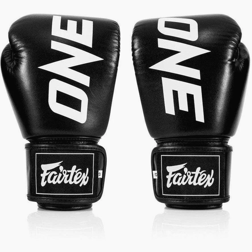 Luvas de Muay Thai Fairtex ONE Preto  - Image 2