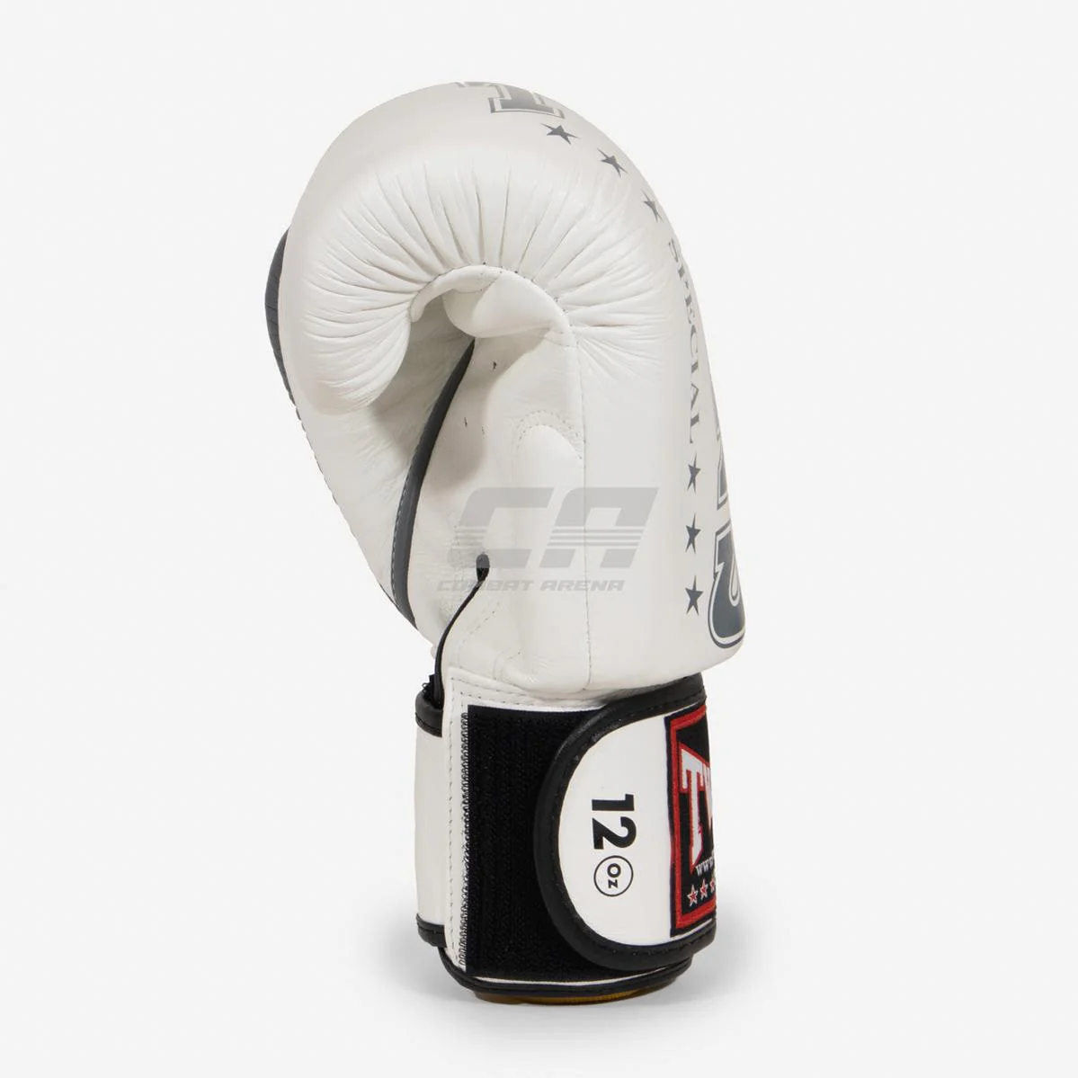 Luvas de Muay Thai Twins Special BGVL 8 Branco-cinza  - Image 2