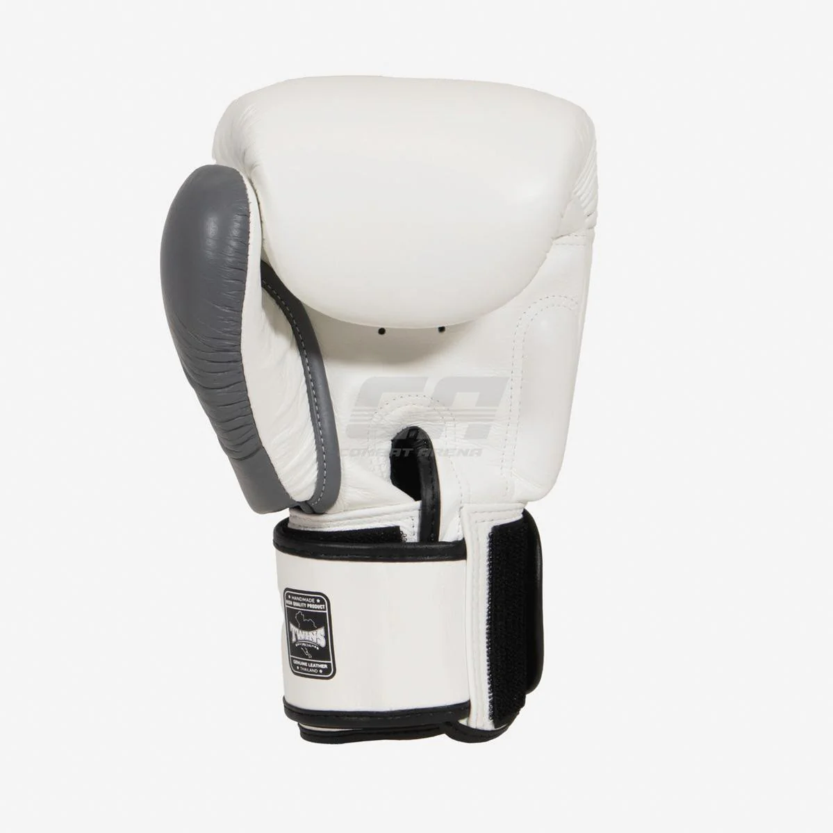 Luvas de Muay Thai Twins Special BGVL 8 Branco-cinza  - Image 4