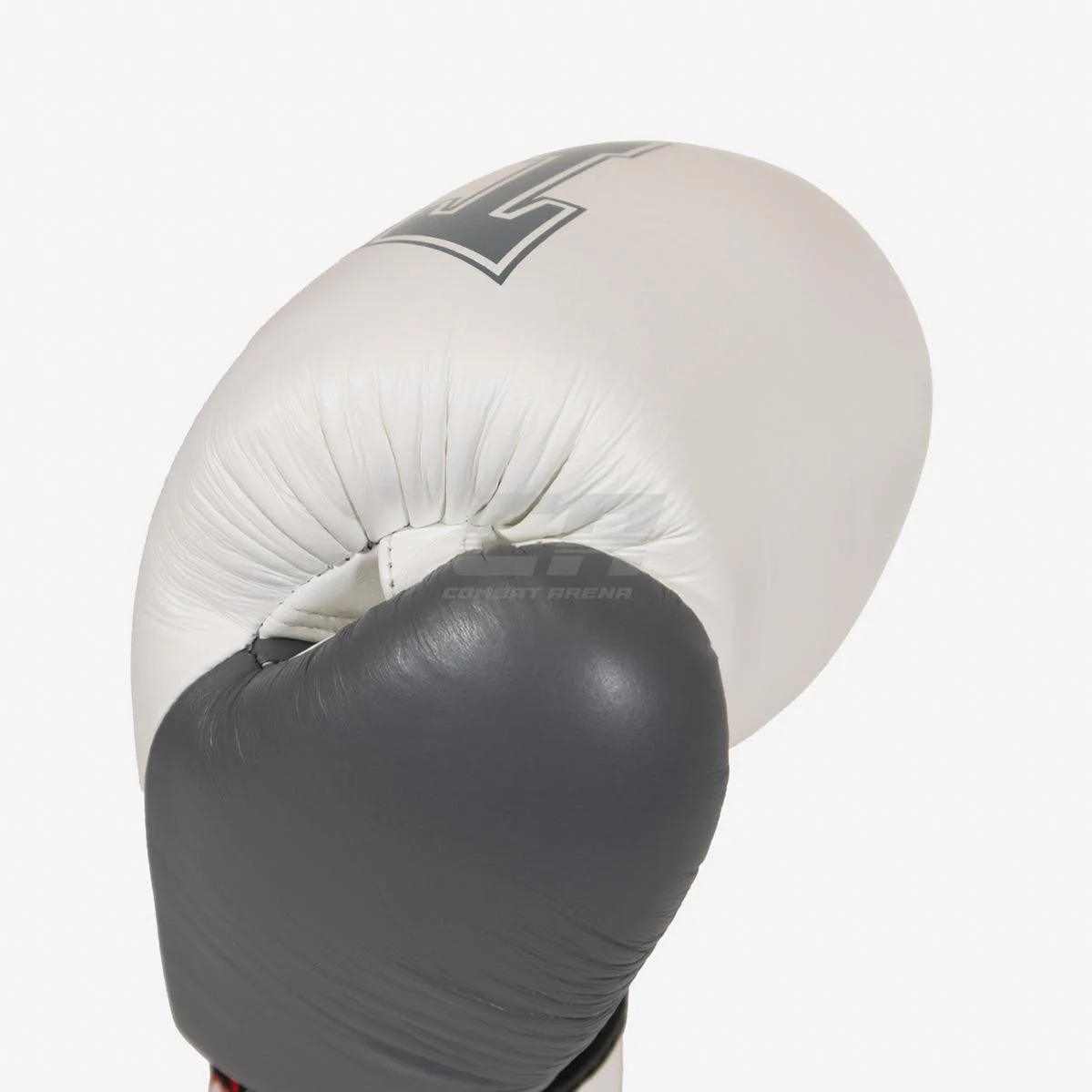 Luvas de Muay Thai Twins Special BGVL 8 Branco-cinza  - Image 7