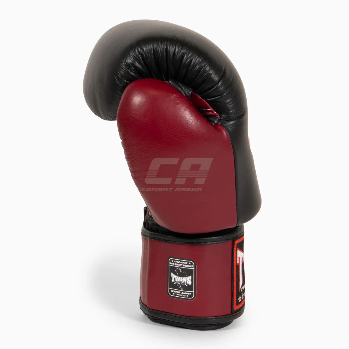 Luvas de Muay Thai Twins Special BGVL3 Preto-vinho  - Image 2