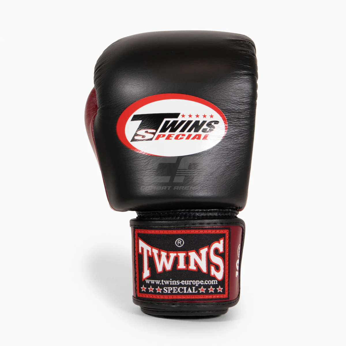 Luvas de Muay Thai Twins Special BGVL3 Preto-vinho  - Image 3