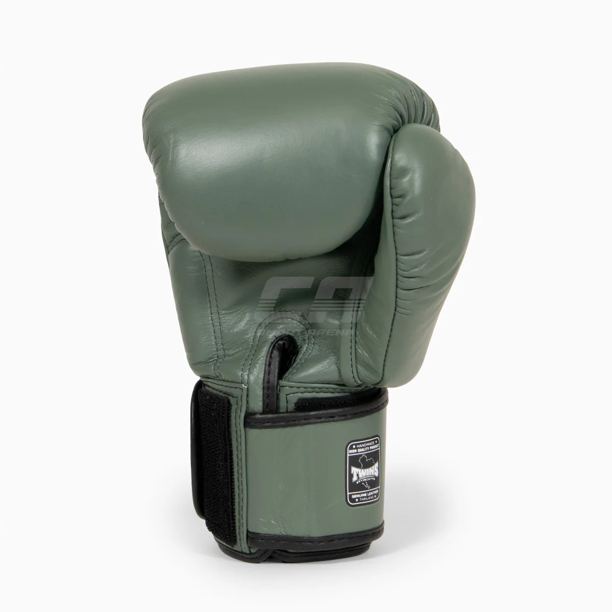 Luvas de Muay Thai Twins Special BGVL3 Verde militar  - Image 4