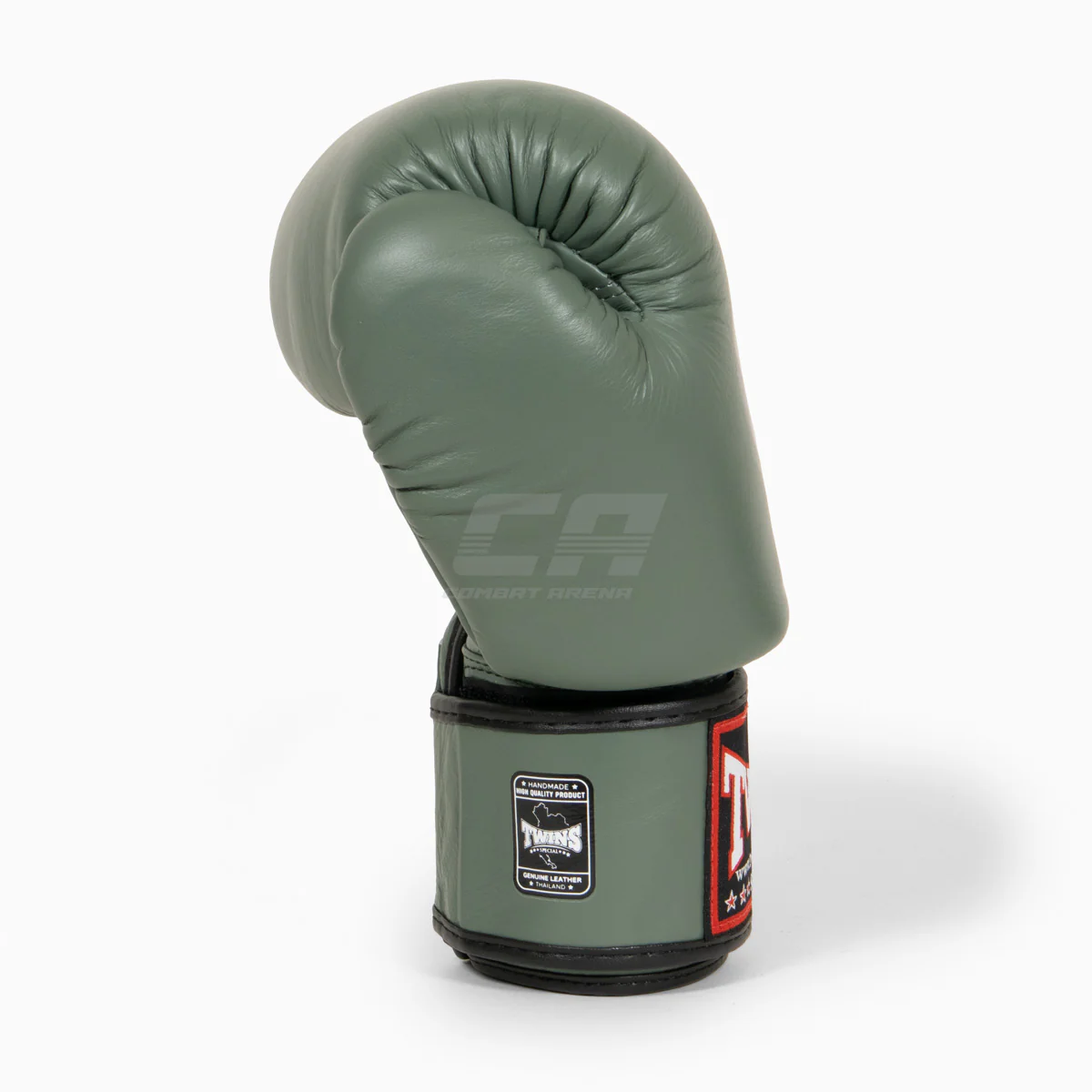 Luvas de Muay Thai Twins Special BGVL3 Verde militar  - Image 5