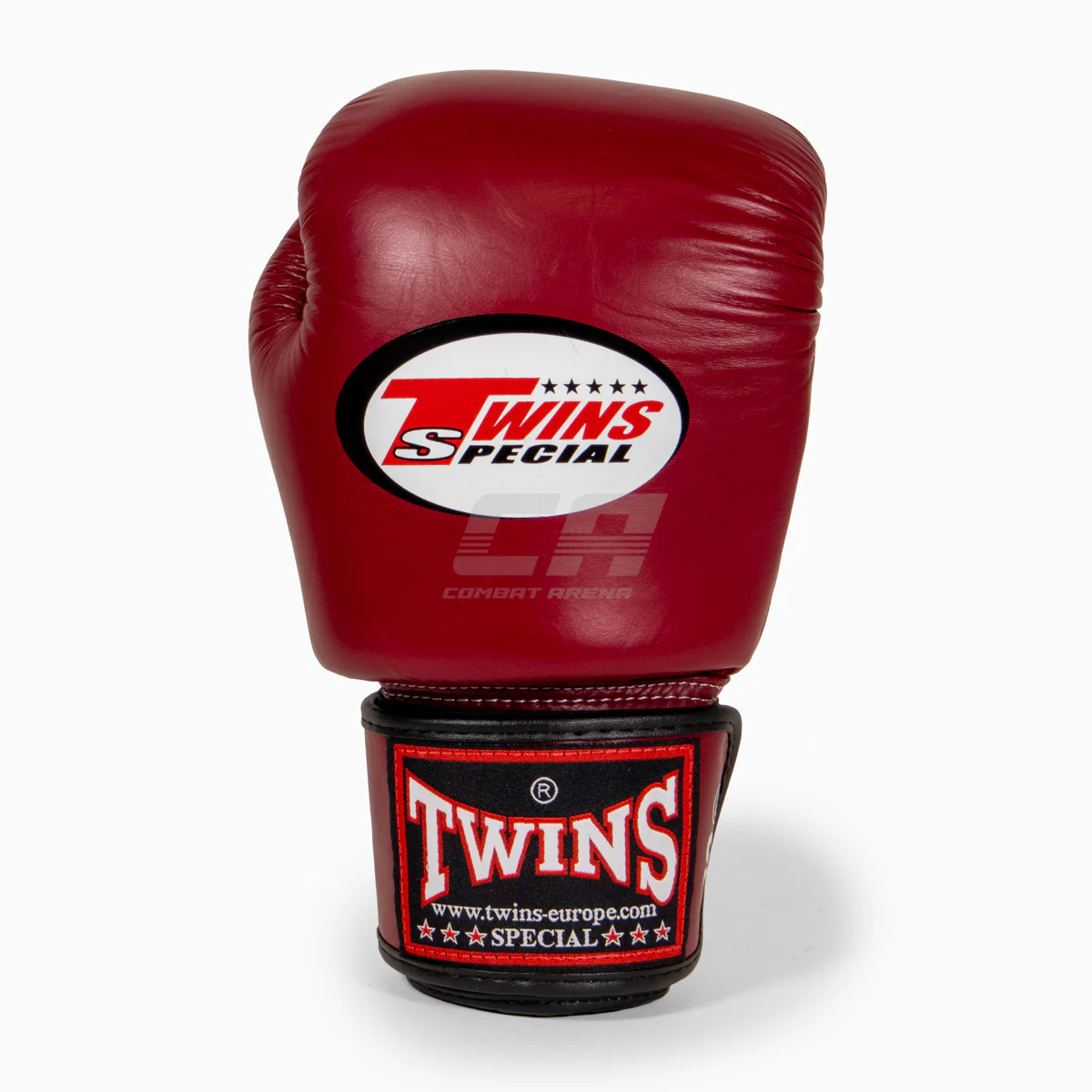 Luvas de Muay Thai Twins Special BGVL3 Vinho Tinto  - Image 3