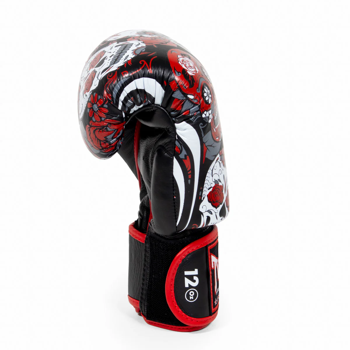 Luvas de Muay Thai Twins Special FBGVL 3 Skull Vermelho  - Image 6