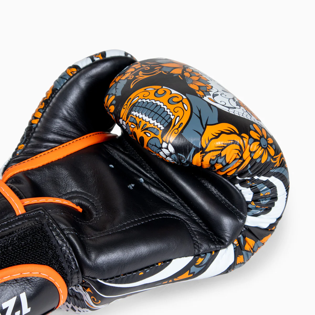Luvas de Muay Thai Twins Special FBGVL 4 Skull Laranja  - Image 6