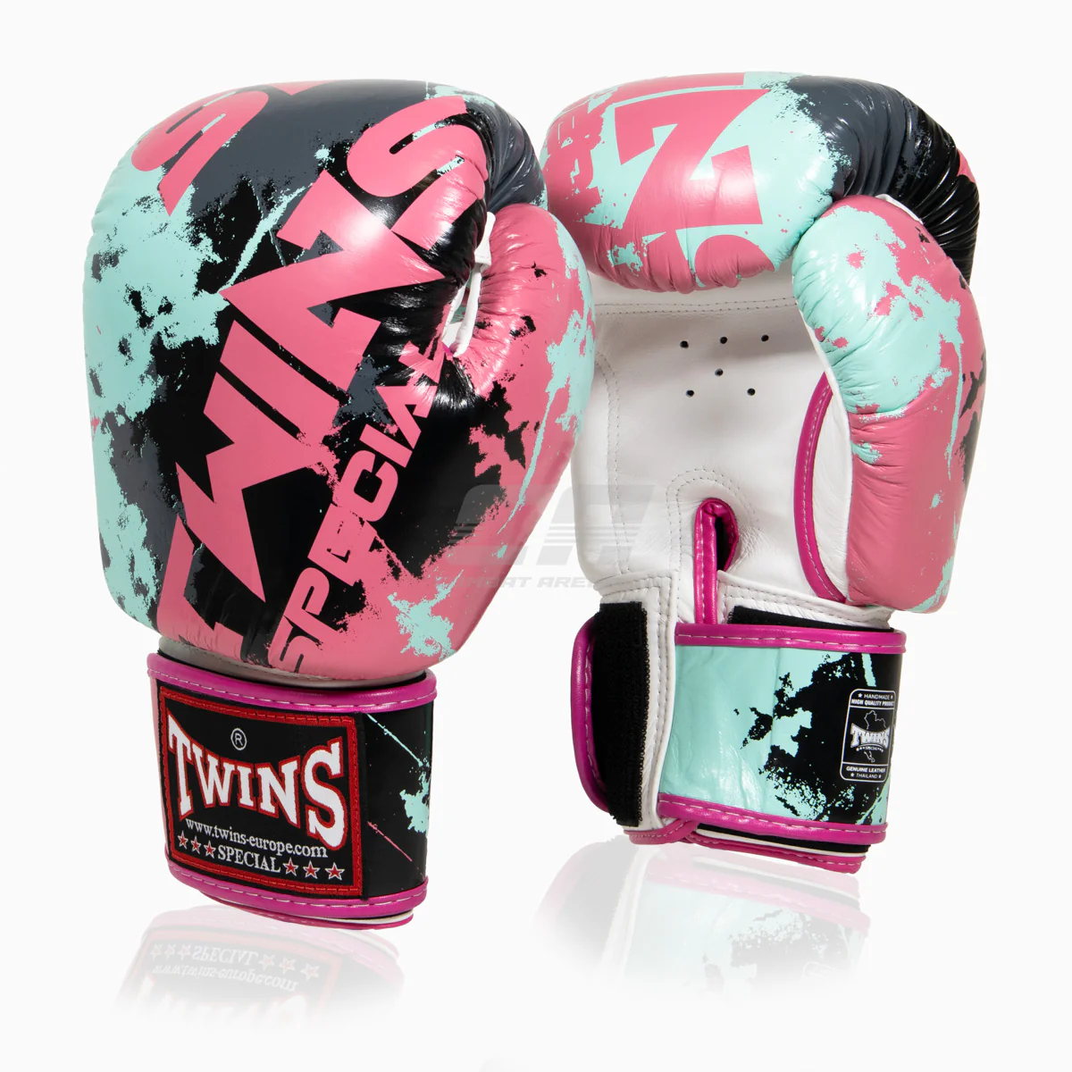Luvas de Muay Thai Twins Special FBGVL3 Candy Rosa  - Image 2