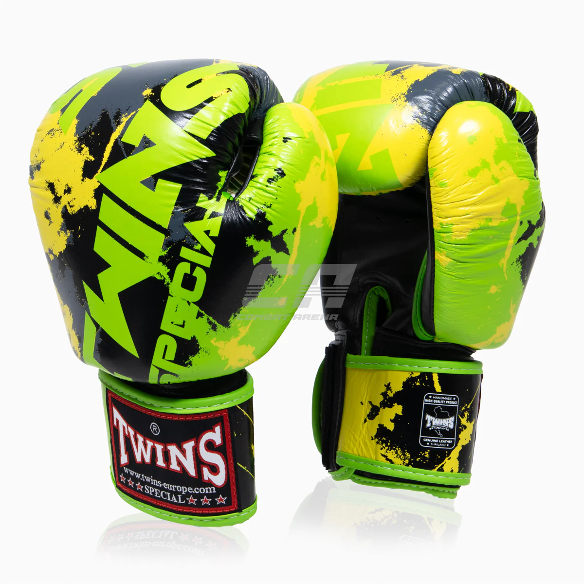 Luvas de Muay Thai Twins Special FBGVL3 Candy Verde  - Image 2
