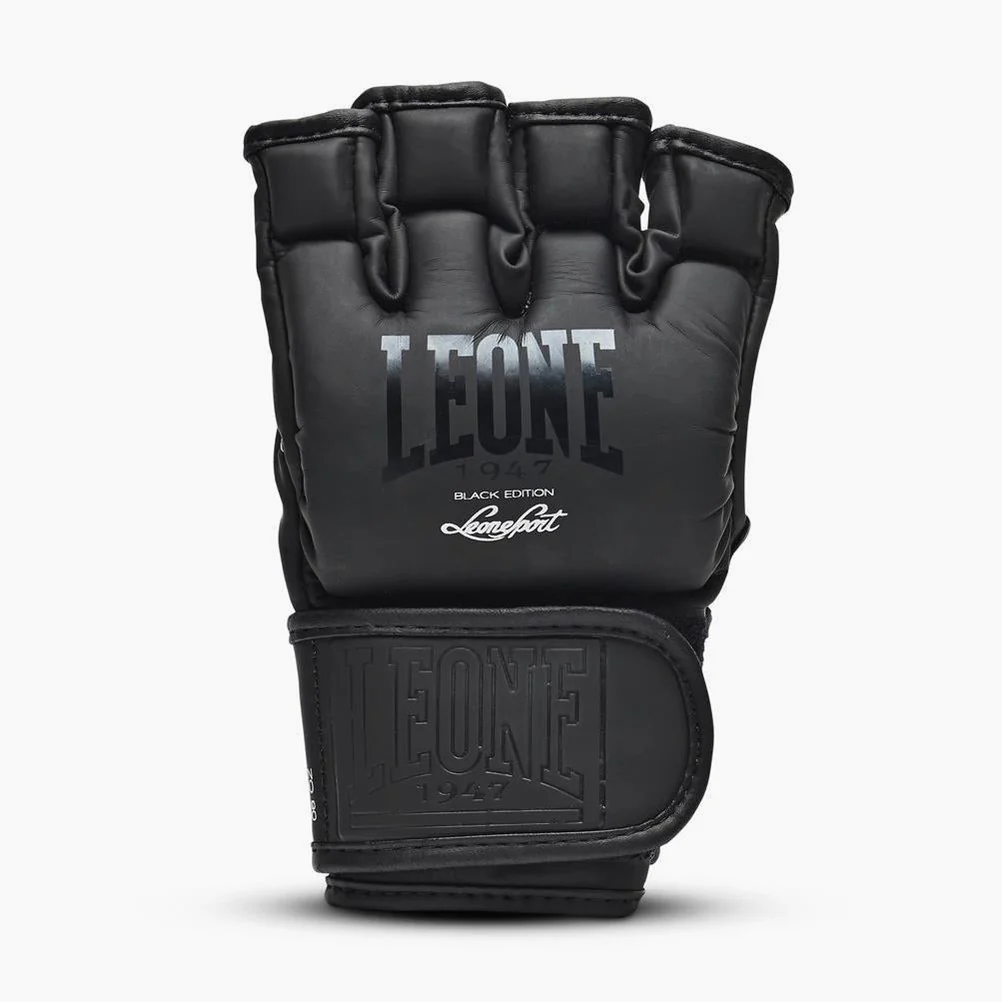 Luvas MMA Leone Black Edition GP105 4 oz - Image 2