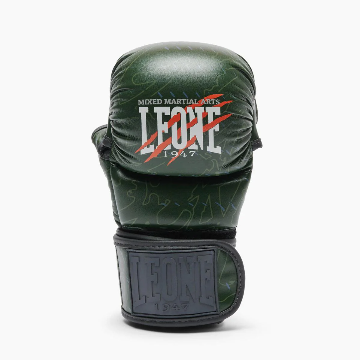 Luvas MMA Leone Primal Instinct Treinamento GP116 com polegar Verde  - Image 2