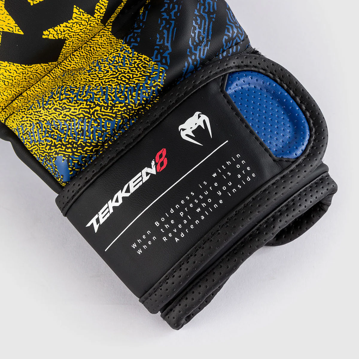 Luvas MMA Tekken 8 King Preto-amarelo  - Image 4