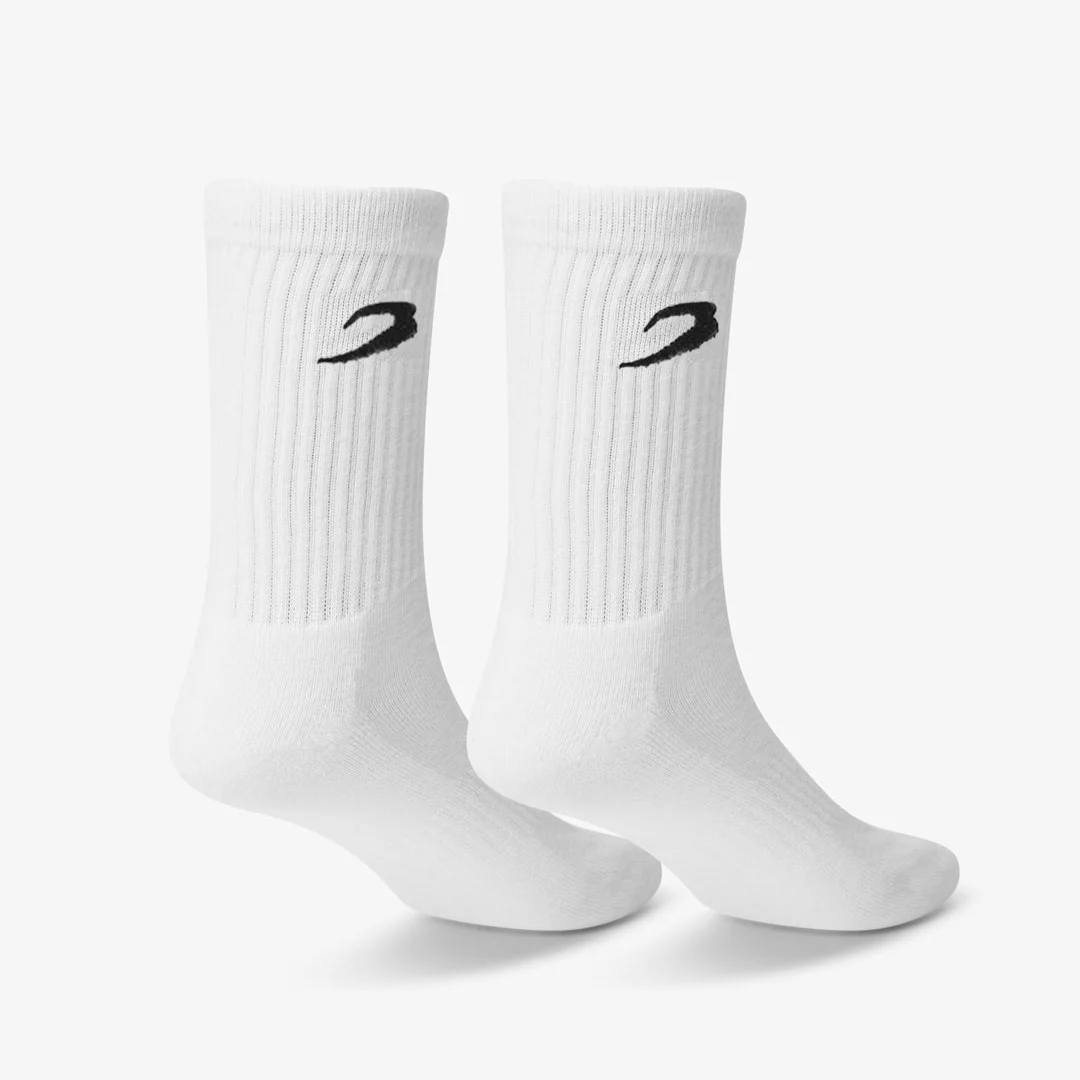 Meias Boxraw Crew (3 pares) Branco  - Image 2