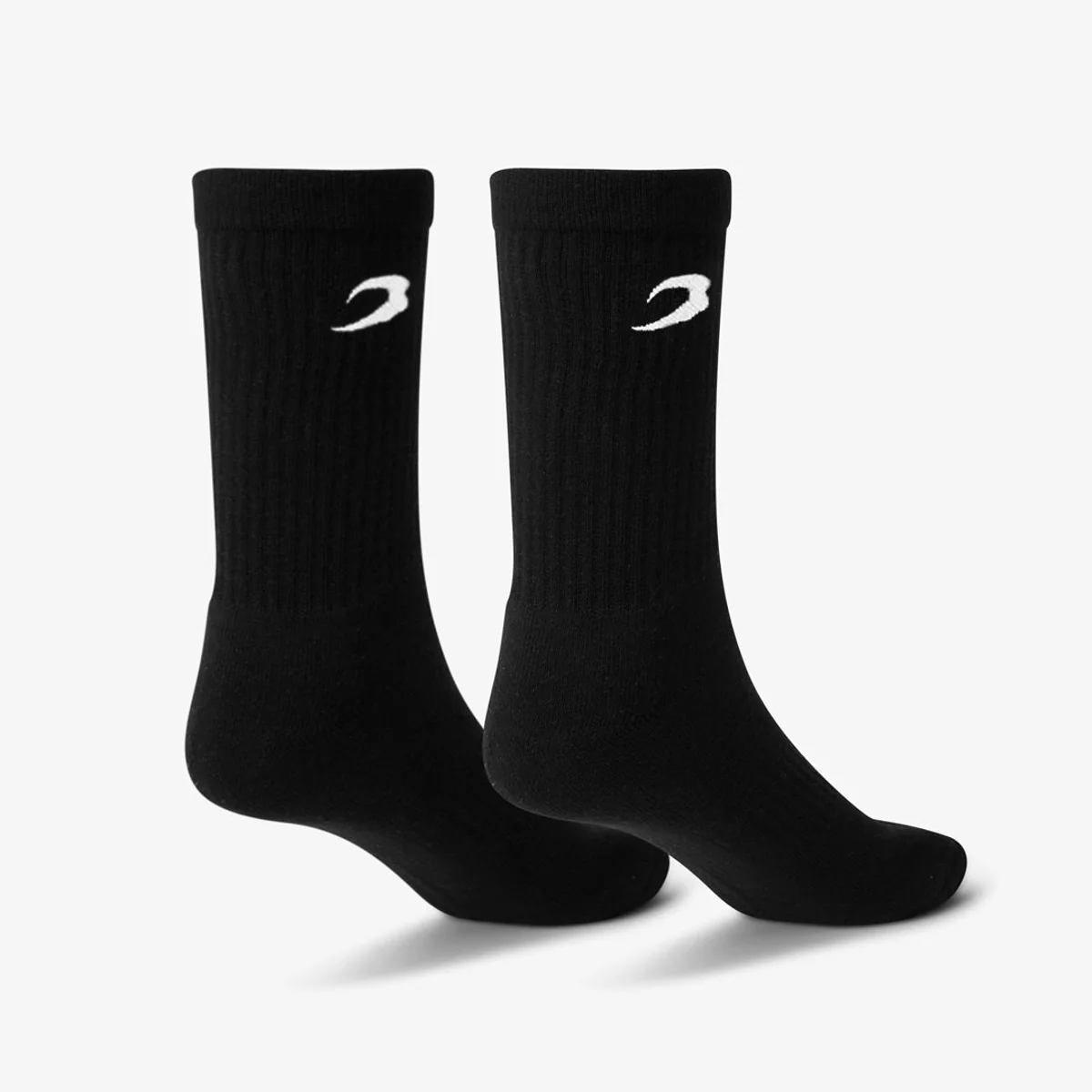 Meias Boxraw Crew (3 pares) Preto - Image 2