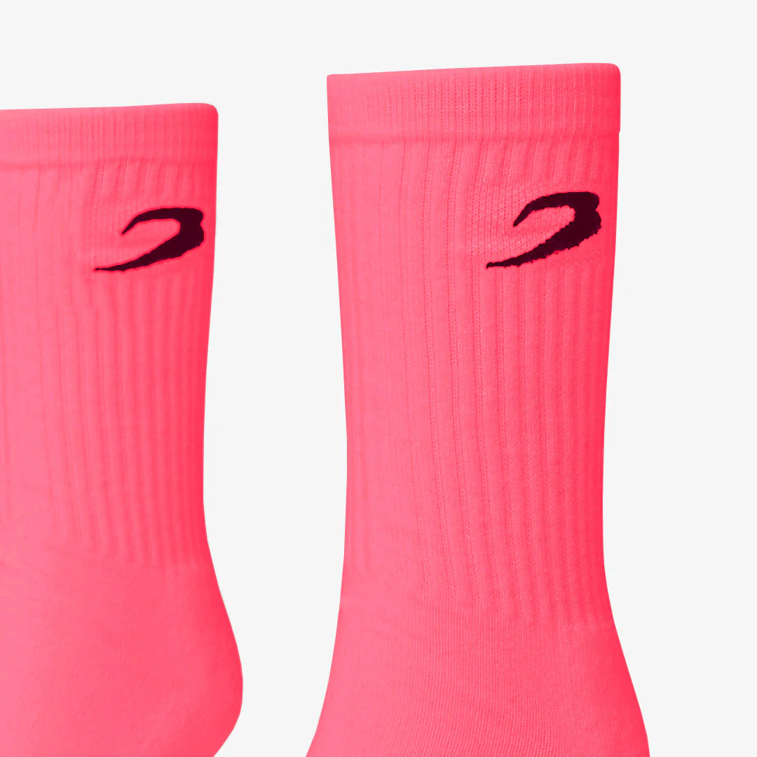 Meias Boxraw Crew (3 pares) Rosa  - Image 3