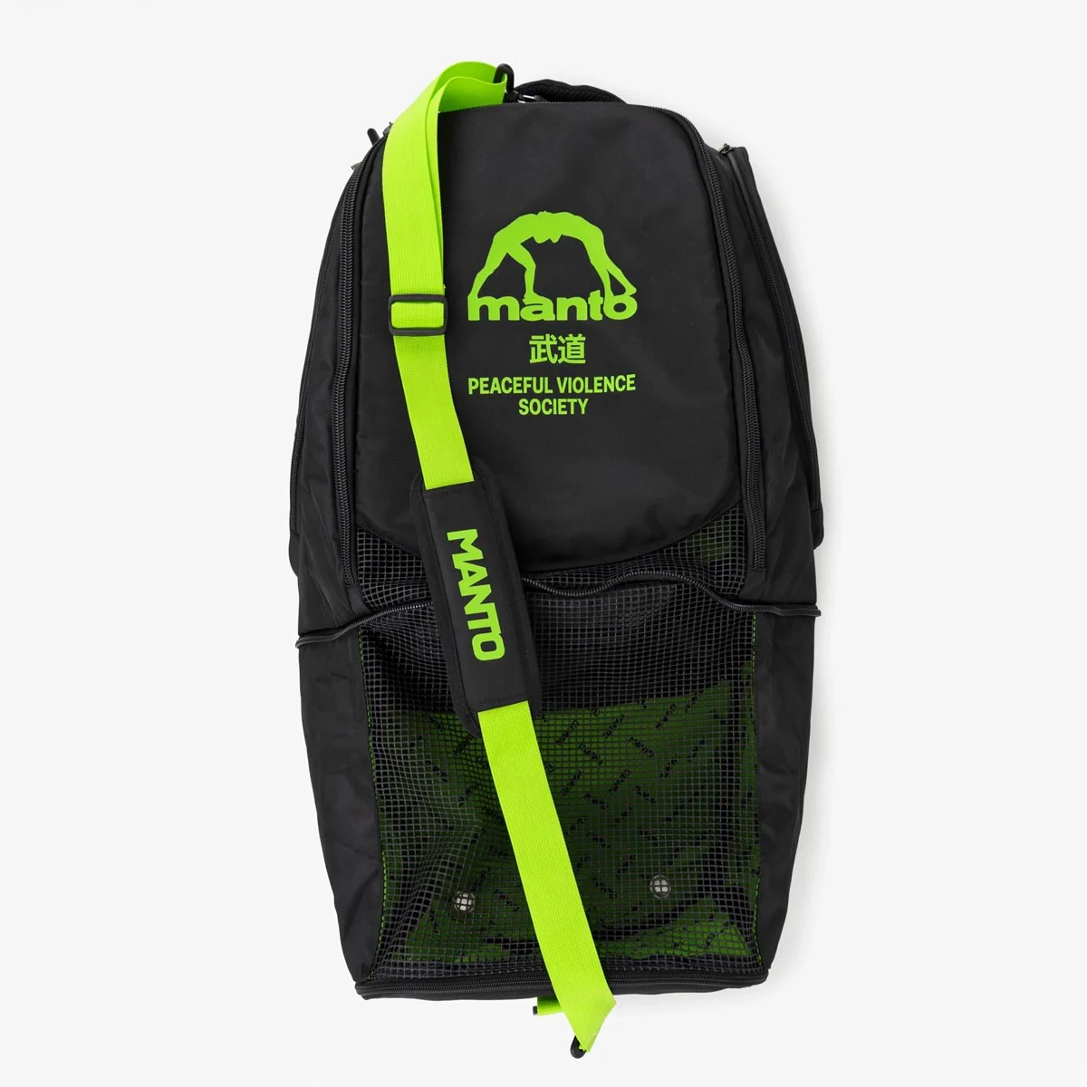Mochila Manto SOCIETY Convertible XL Preto-verde  - Image 5