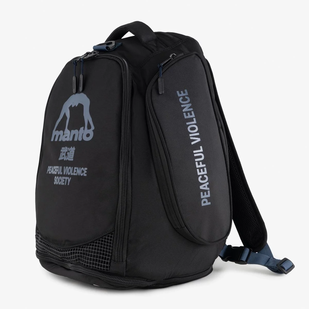 Mochila Manto SOCIETY Convertible M Preto-azul 