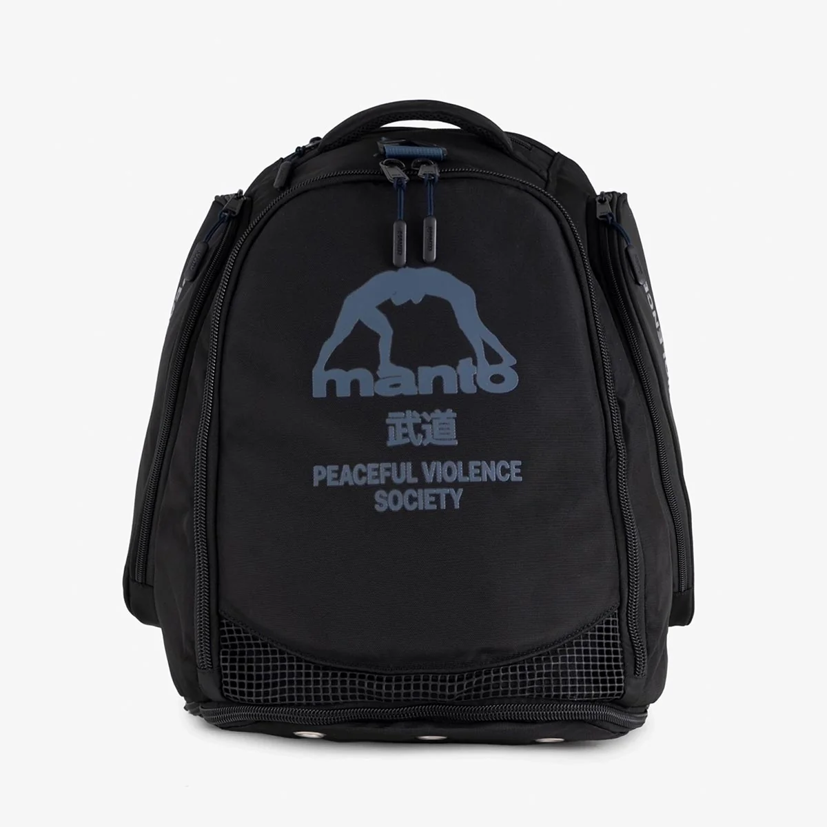 Mochila Manto SOCIETY Convertible M Preto-azul  - Image 3