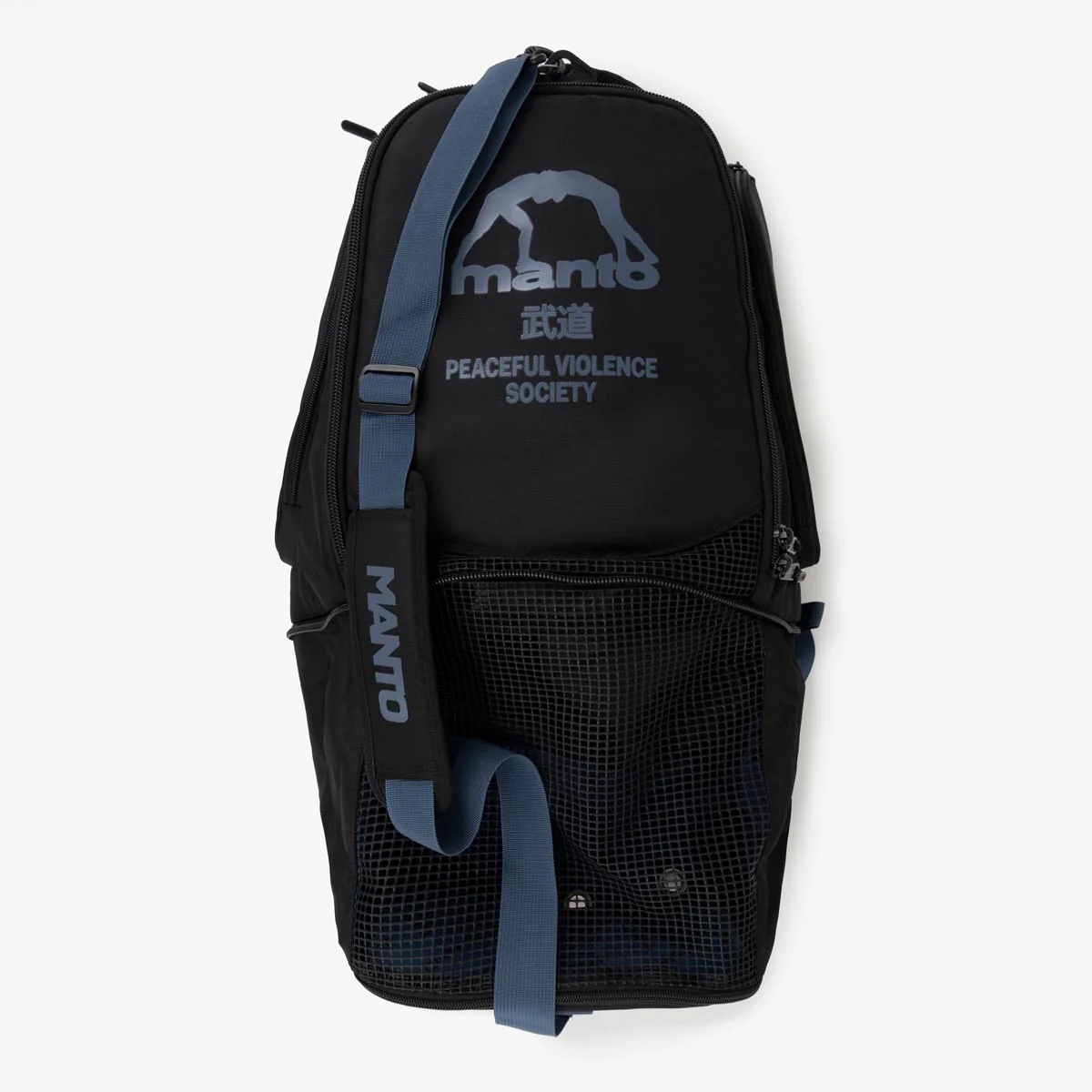 Mochila Manto SOCIETY Convertible M Preto-azul  - Image 5