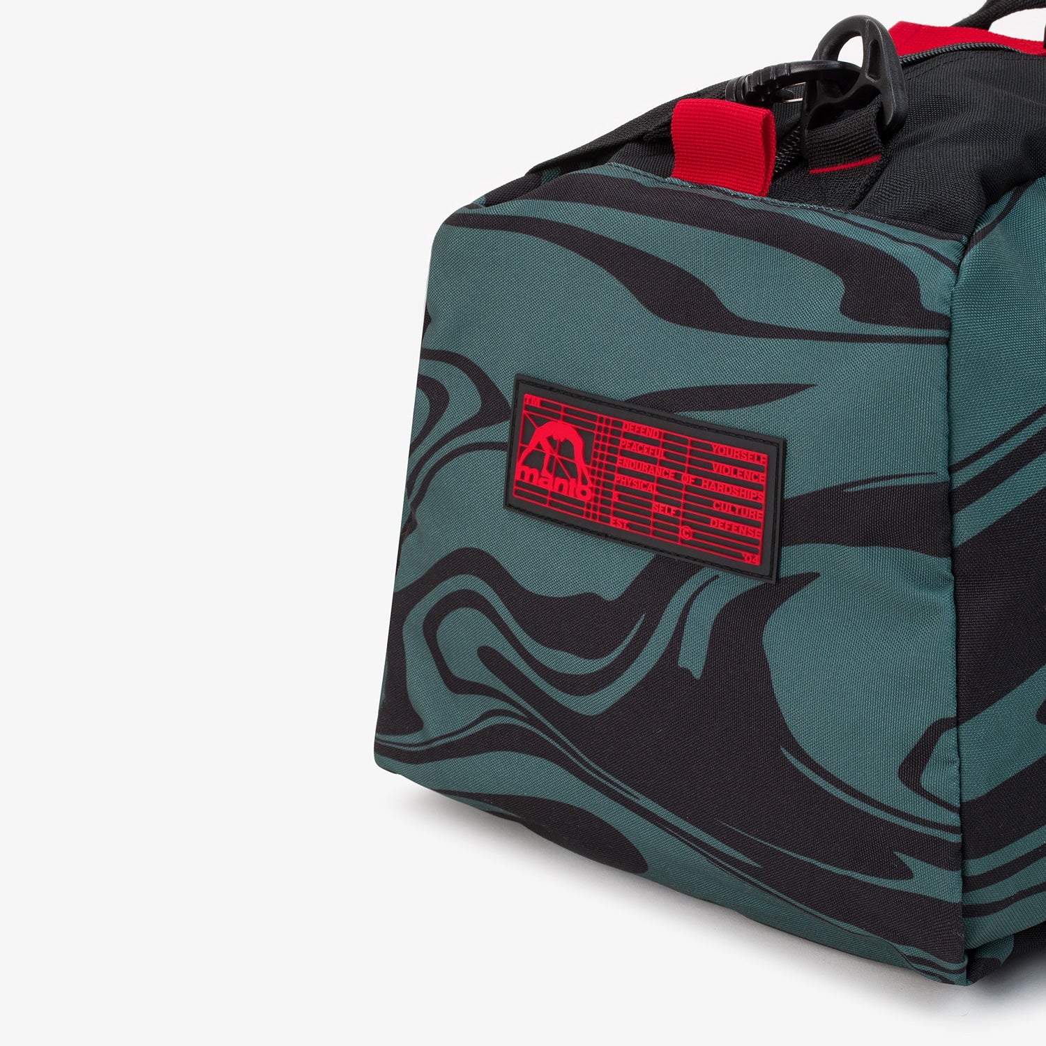 Mochila Saco Manto Grid Verde  - Image 3
