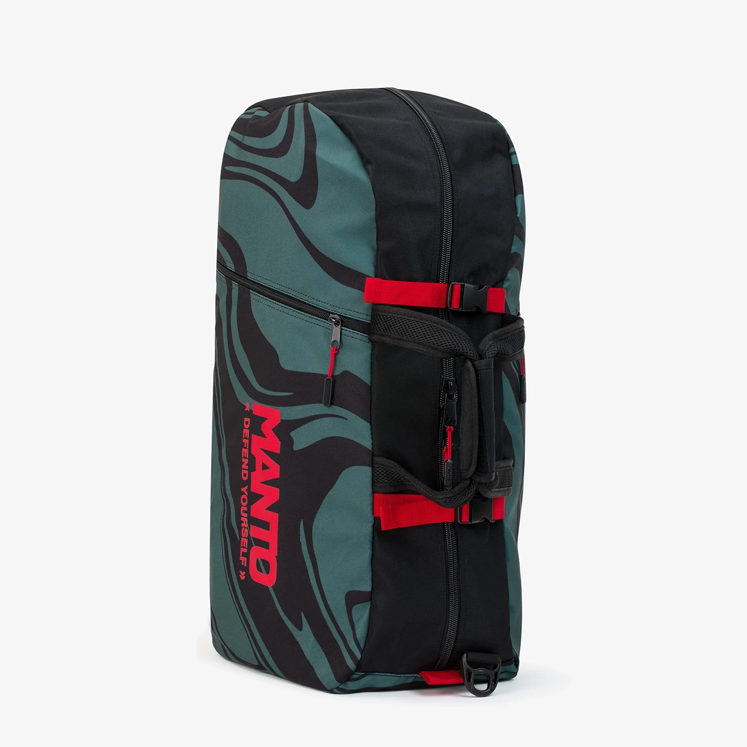 Mochila Saco Manto Grid Verde  - Image 4