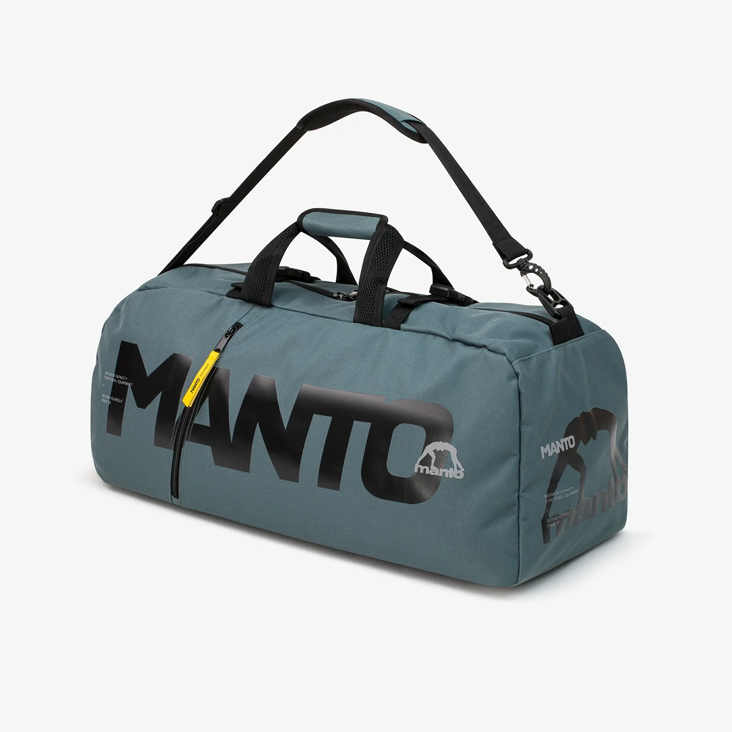 Mochila Saco Manto Logotype Cinzento 