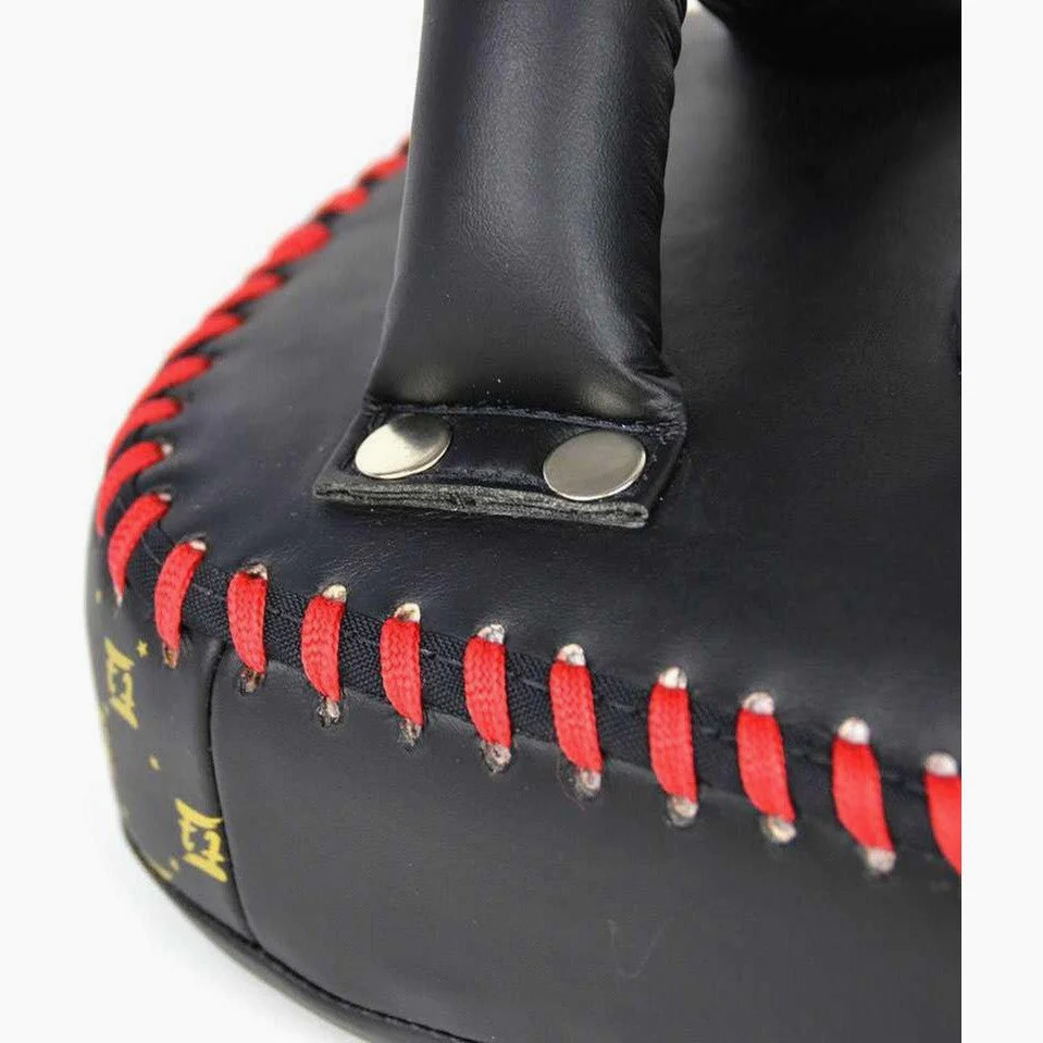 Pao Fairtex Microfibra Curvado Pequeno KPLC6 Preto-ouro  - Image 9