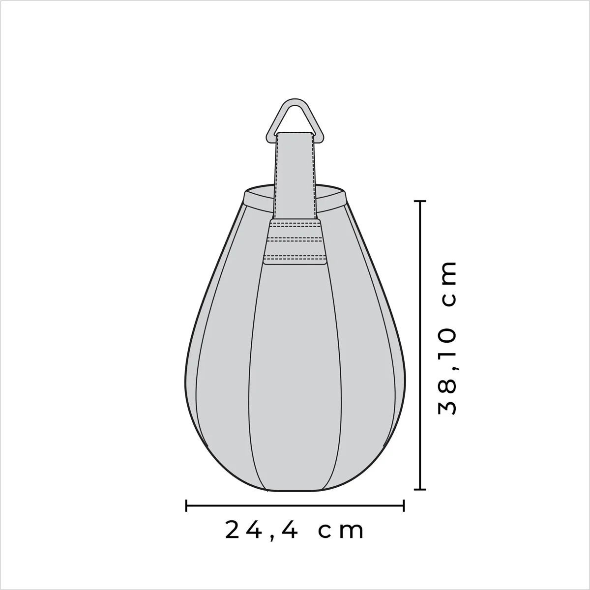 Pera grande Rival 24x38 (para encher) - Image 3
