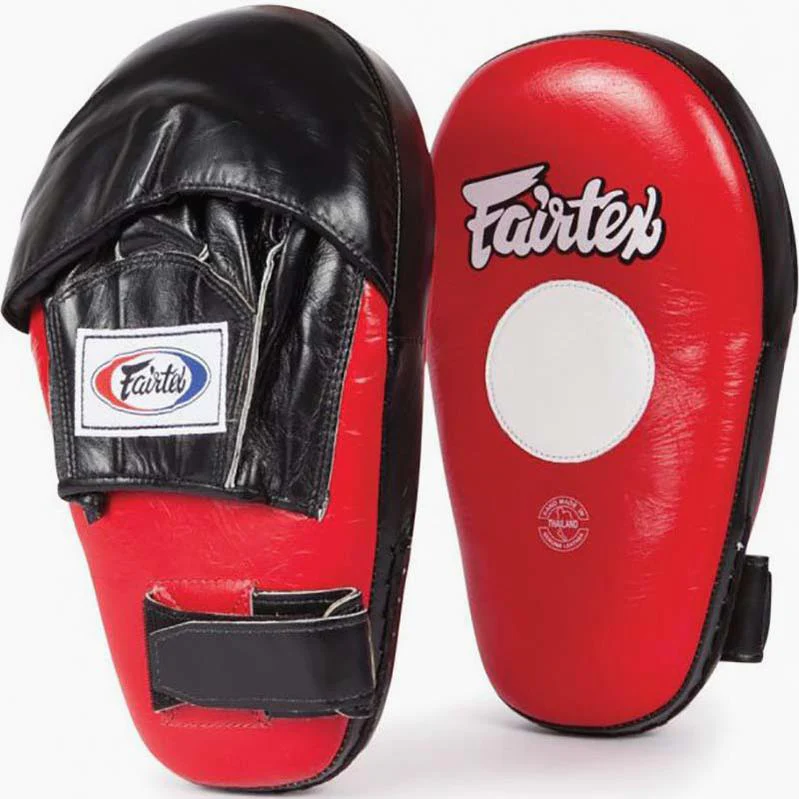 Plastrons Fairtex Pro Angular FMV8 Vermelho-preto 
