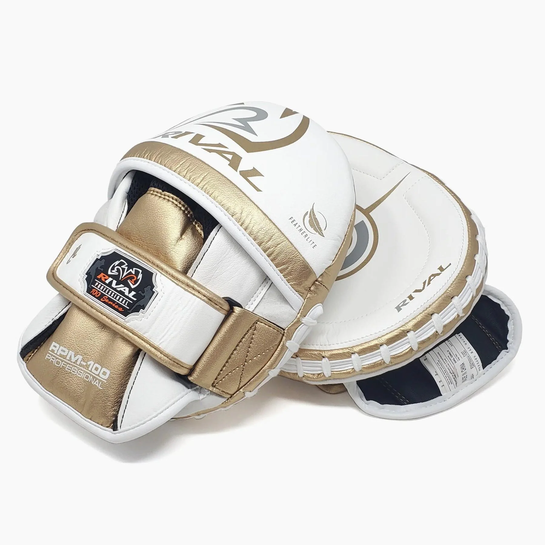 Plastrons Rival Professional RPM100 Branco-Ouro  - Image 3