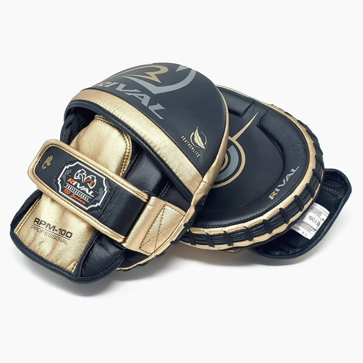 Plastrons Rival Professional RPM100 Preto-Ouro - Image 3