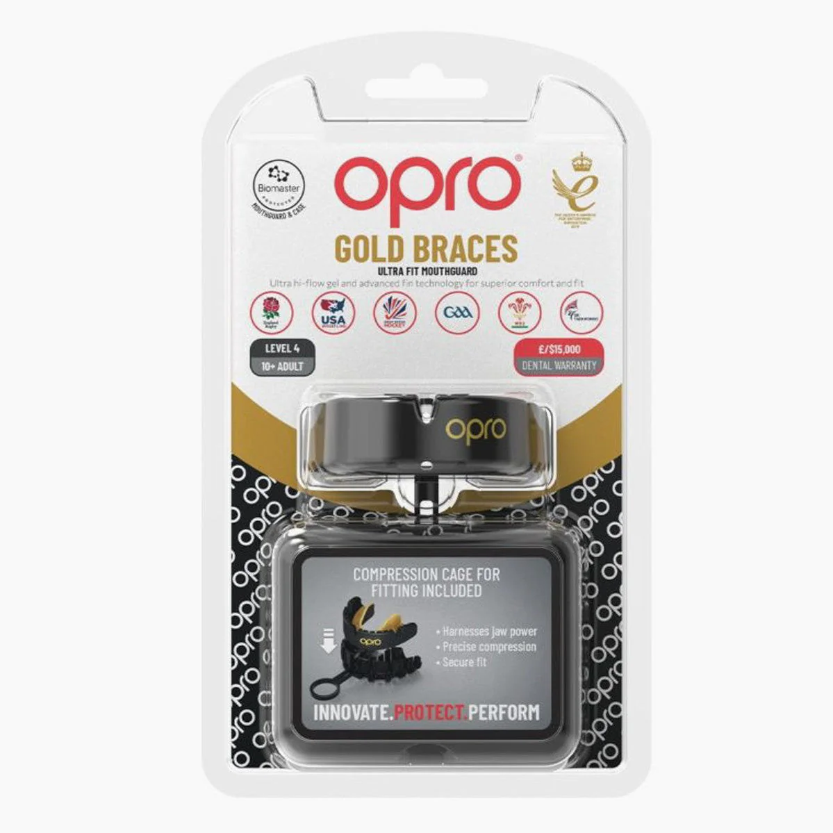 Protetor Bucal Opro Gold Self-Fit Aparelhos para aparelho  - Image 8